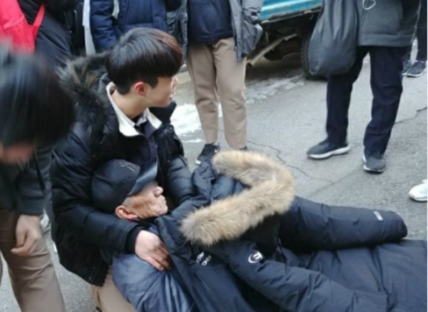 "멋지다!" 매서운 한파 녹인 아름다운 청년들