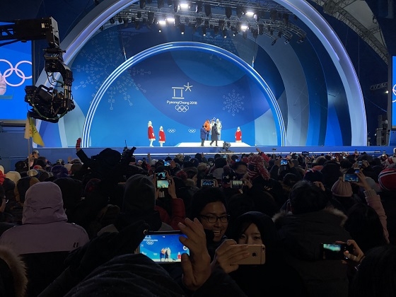 평창 올림픽플라자에 13일부터 매일 오후 5시 이후 무료로 입장할 수 있다. (사진 = 2018평창동계올림픽조직위)