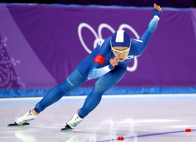 스피드스케이팅 여자 500m 결승 경기, 이상화 선수 은메달