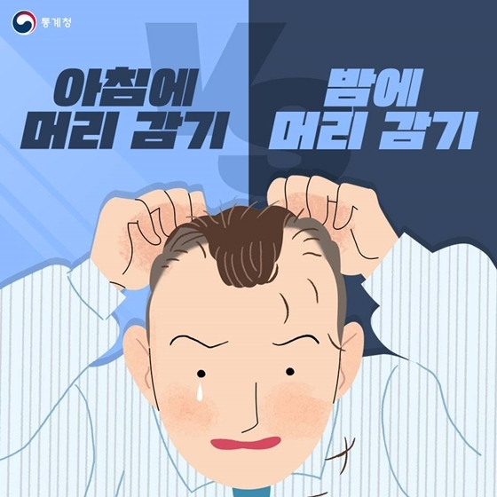 아침에 머리 감기 vs 밤에 머리 감기