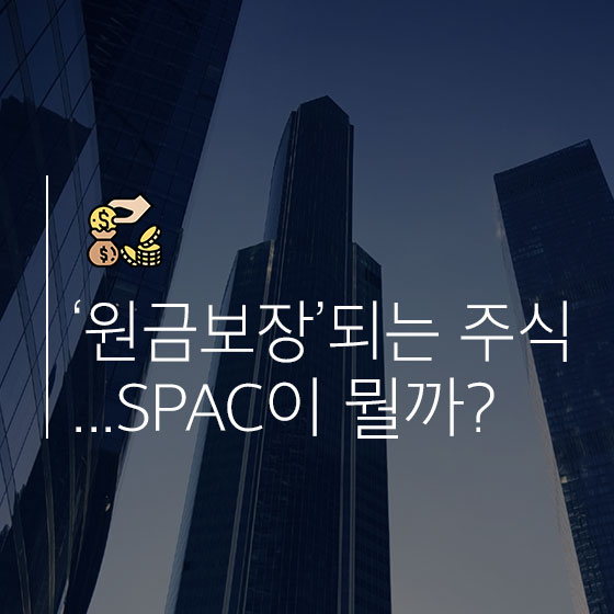 SPAC이라는 주식이 뜬다는대?