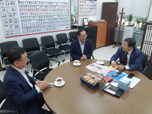 명현관 해남군수 "기업도시내 초중등 외국교육기관 설립" 법률개정 건의