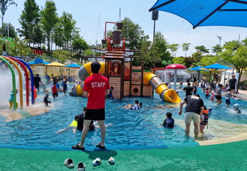 함양군, 상림 어린이공원 물놀이장 7월 14일 개장