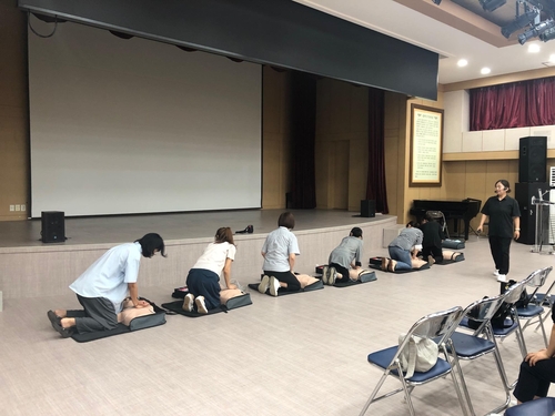 강북구, 어린이 이용시설 종사사 안전교육(CPR) 실시