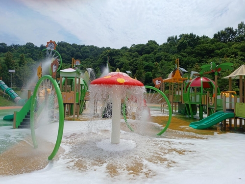 익산시, 서동유아생태놀이터 물놀이시설 개장